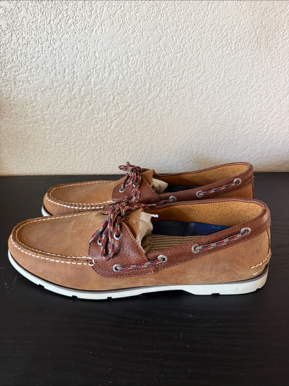 Sperry Brown Tan Leeward Boat Shoes - Picture 6 of 11